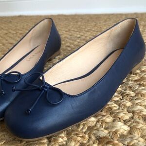 Jack Rogers Navy Blue Flats